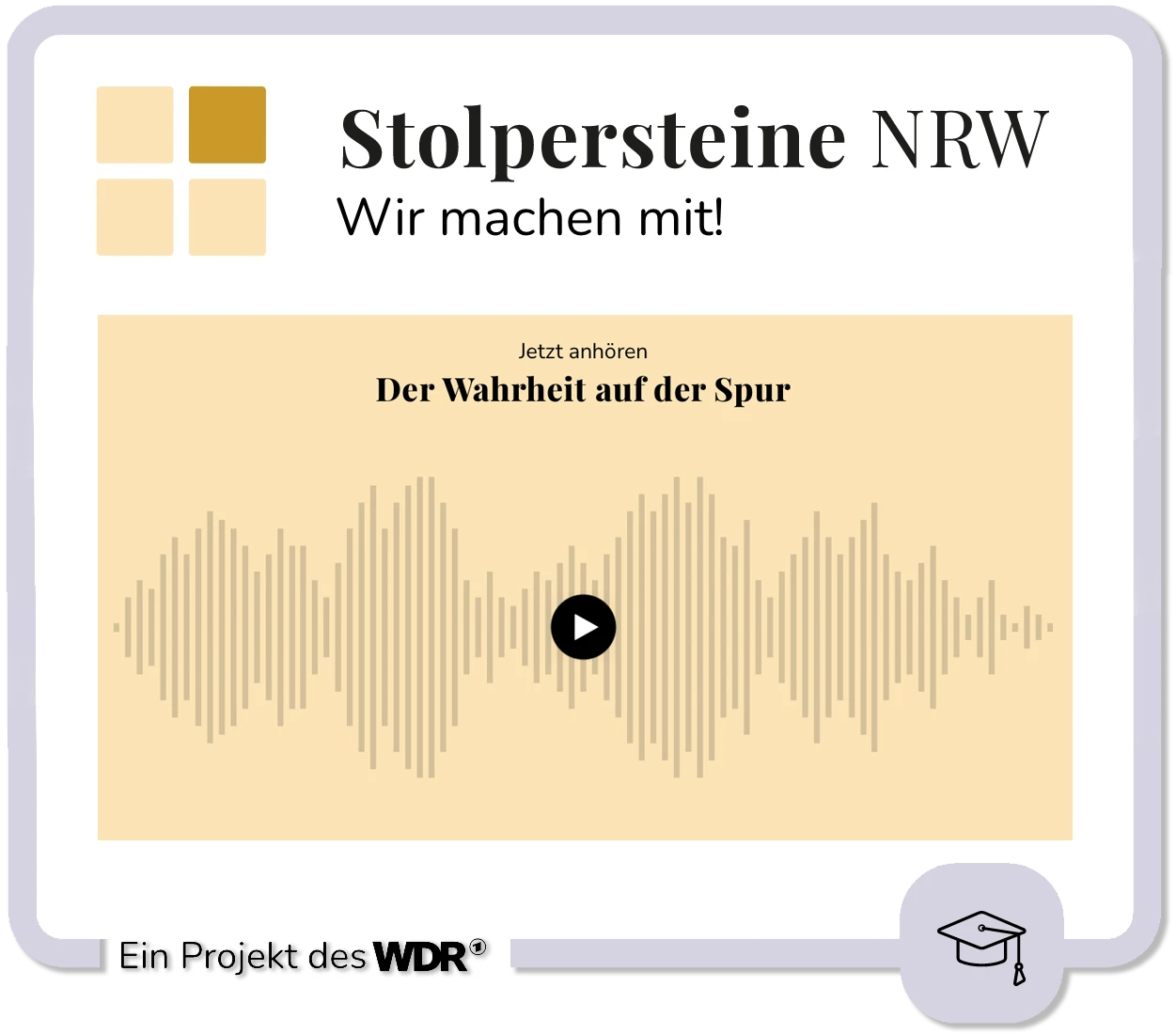 WDR-Audio-Story Der Wahrheit auf der Spur