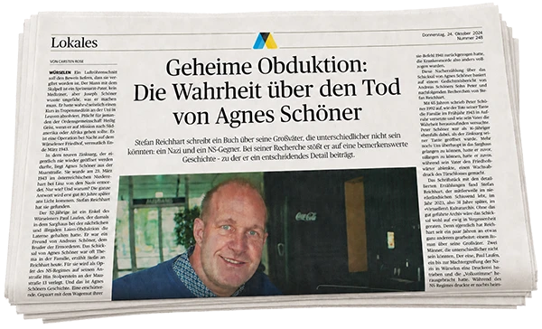 Aachener Zeitung: Geheime Obduktion – Die Wahrheit über den Tod von Agnes Schöner