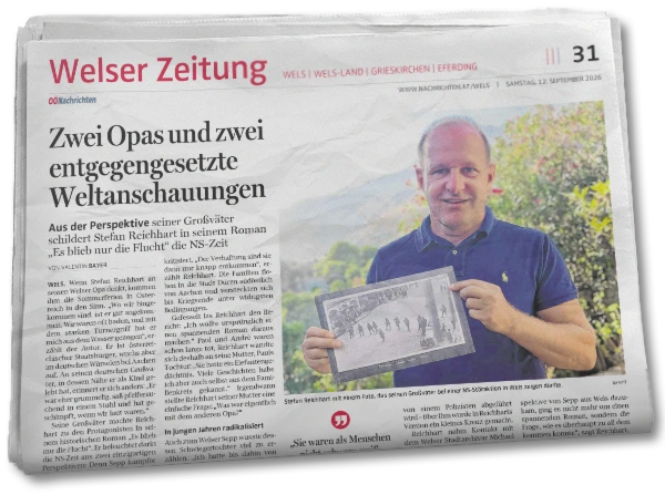 Oberösterreichische Nachrichten: Zwei Opas und zwei entgegengesetzte Weltanschauungen